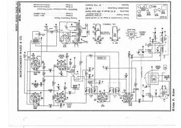 Airline 04WG 727 schematic circuit diagram